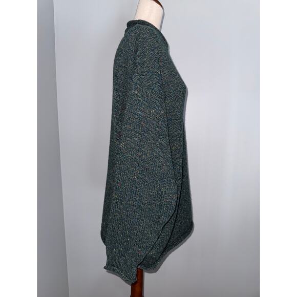 Eileen Young Original 100% Wool Sweater Made In Ireland - size XXL - Picture 2 of 8